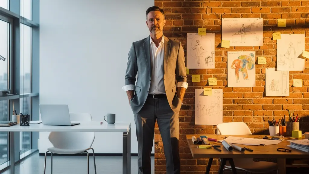 Professional franchisee balancing corporate guidelines with creative innovation