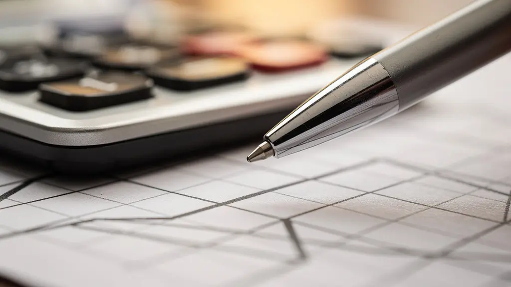 Macro shot of financial analysis documents showing price trends