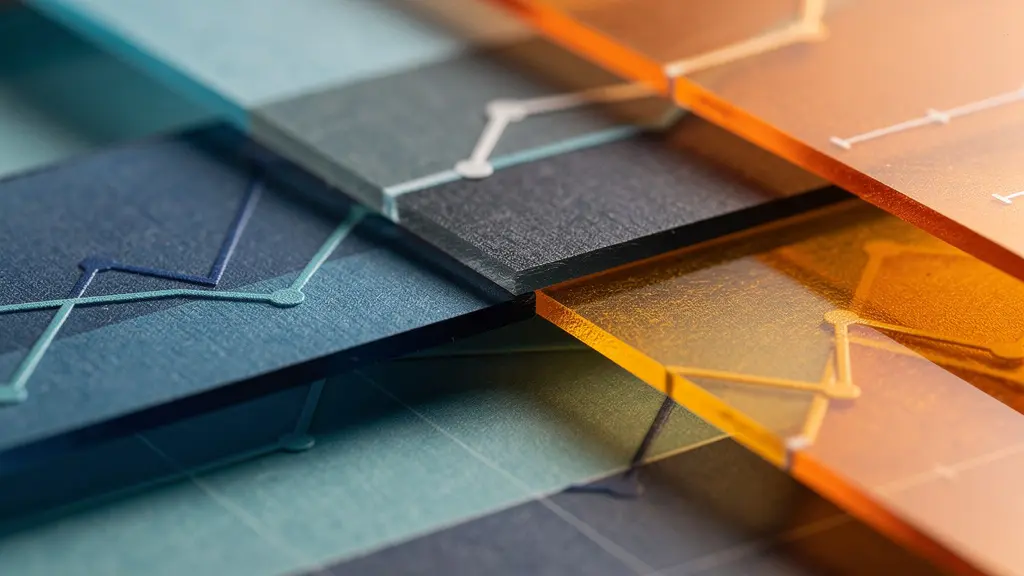 Close-up macro shot of restaurant financial data patterns and textures