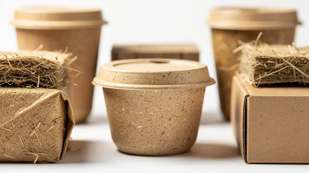 Eco-friendly food packaging materials and sustainable restaurant practices demonstration